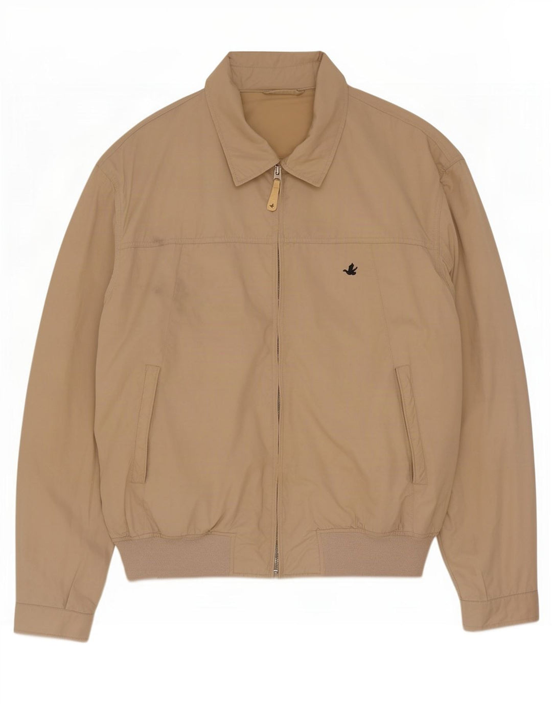 Brooksfield Mens Bomber Jacket IT 50 Large Beige