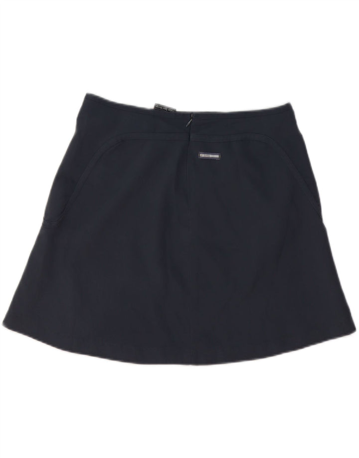 LOTTO Womens Mini Skirt UK 14 Medium W30 Grey Polyester Vintage Lotto and Second-Hand Lotto from Messina Hembry 