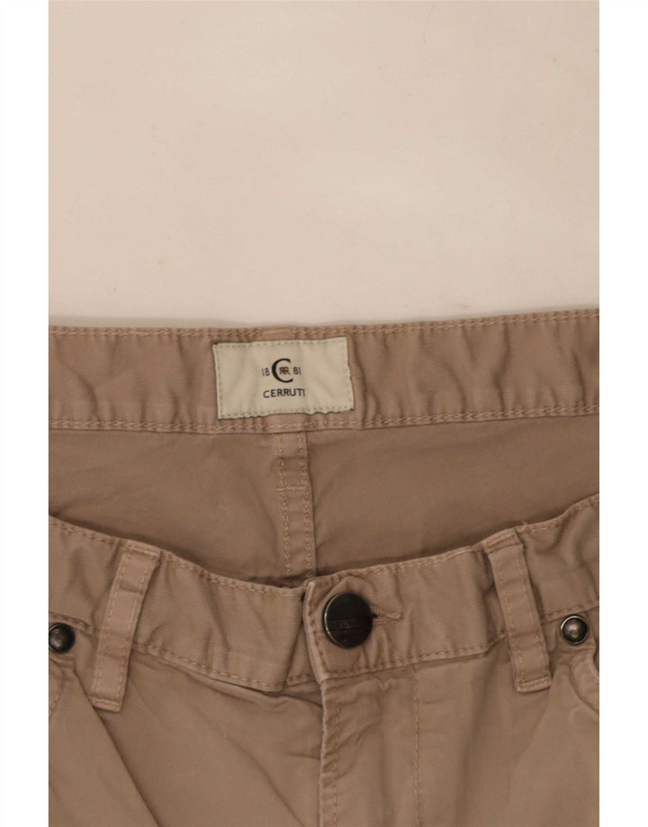 Cerruti 1881 Mens Casual Shorts Large Beige
