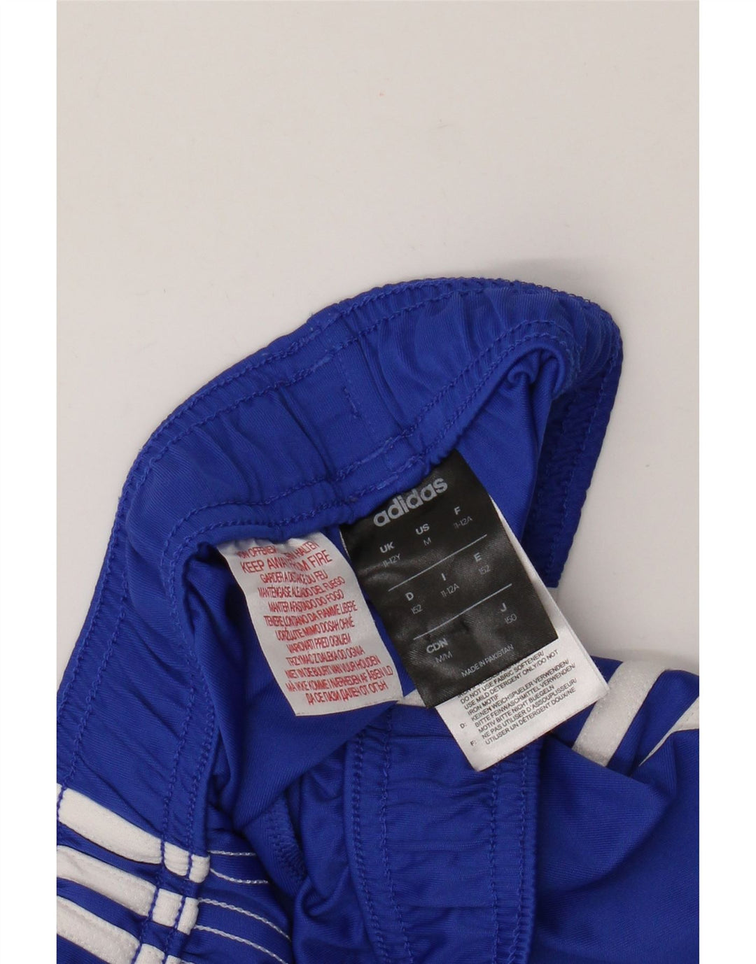 Adidas Boys Climalite Sport Shorts 11-12 Years  Blue Polyester