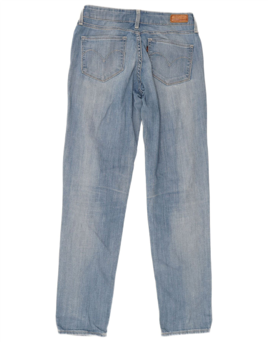 Levi's Womens Bold Curve Skinny Jeans W30 L31 Blue Cotton