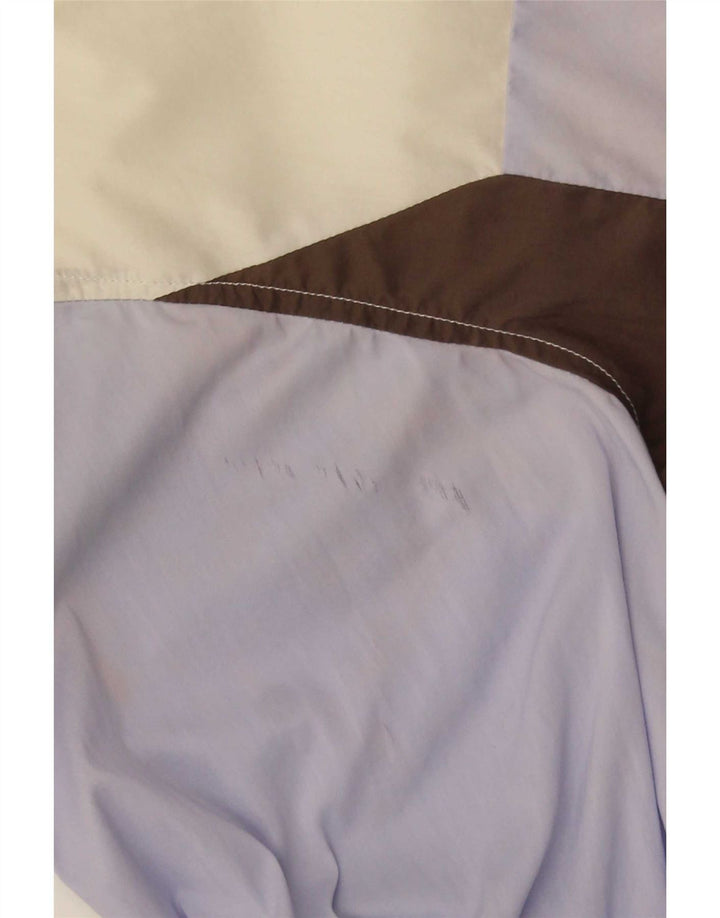 Hugo Boss Mens Shirt Medium Multicoloured Colourblock Cotton