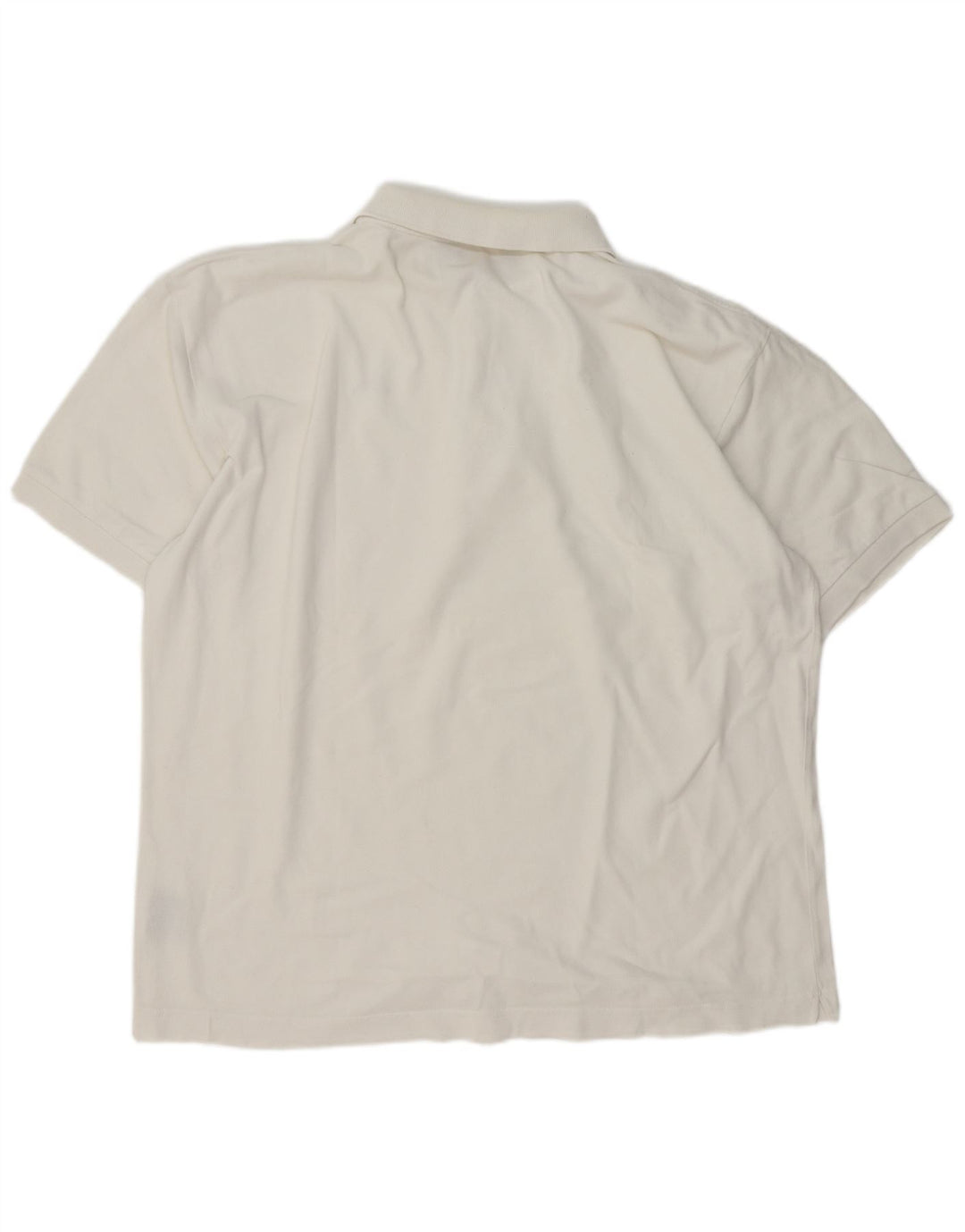 Kappa Mens Polo Shirt 2XL White Cotton