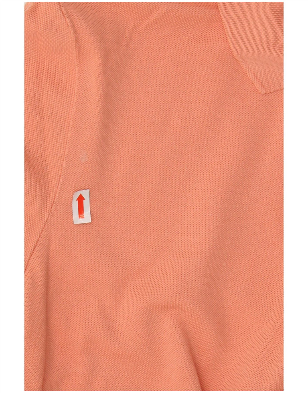 LACOSTE Womens Polo Shirt Size 46 XL Orange Cotton