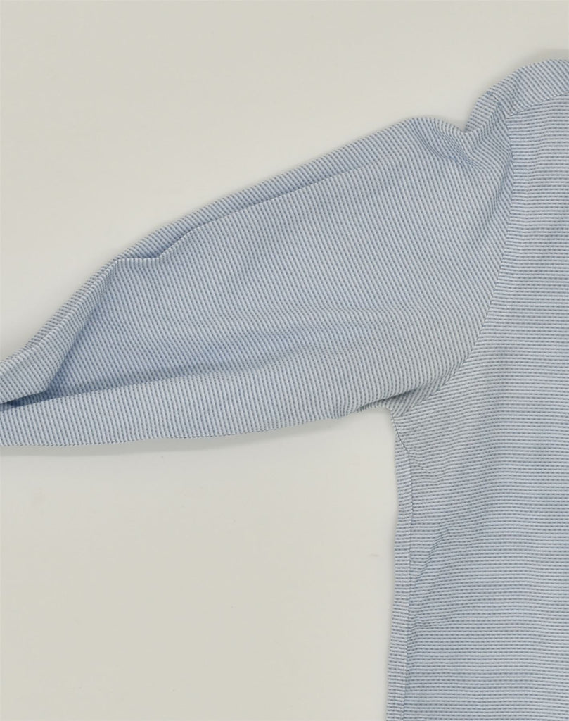 MICHAEL KORS Mens Slim Fit Shirt Size 16 1/2 Large Blue Cotton | Vintage Michael Kors | Thrift | Second-Hand Michael Kors | Used Clothing | Messina Hembry 