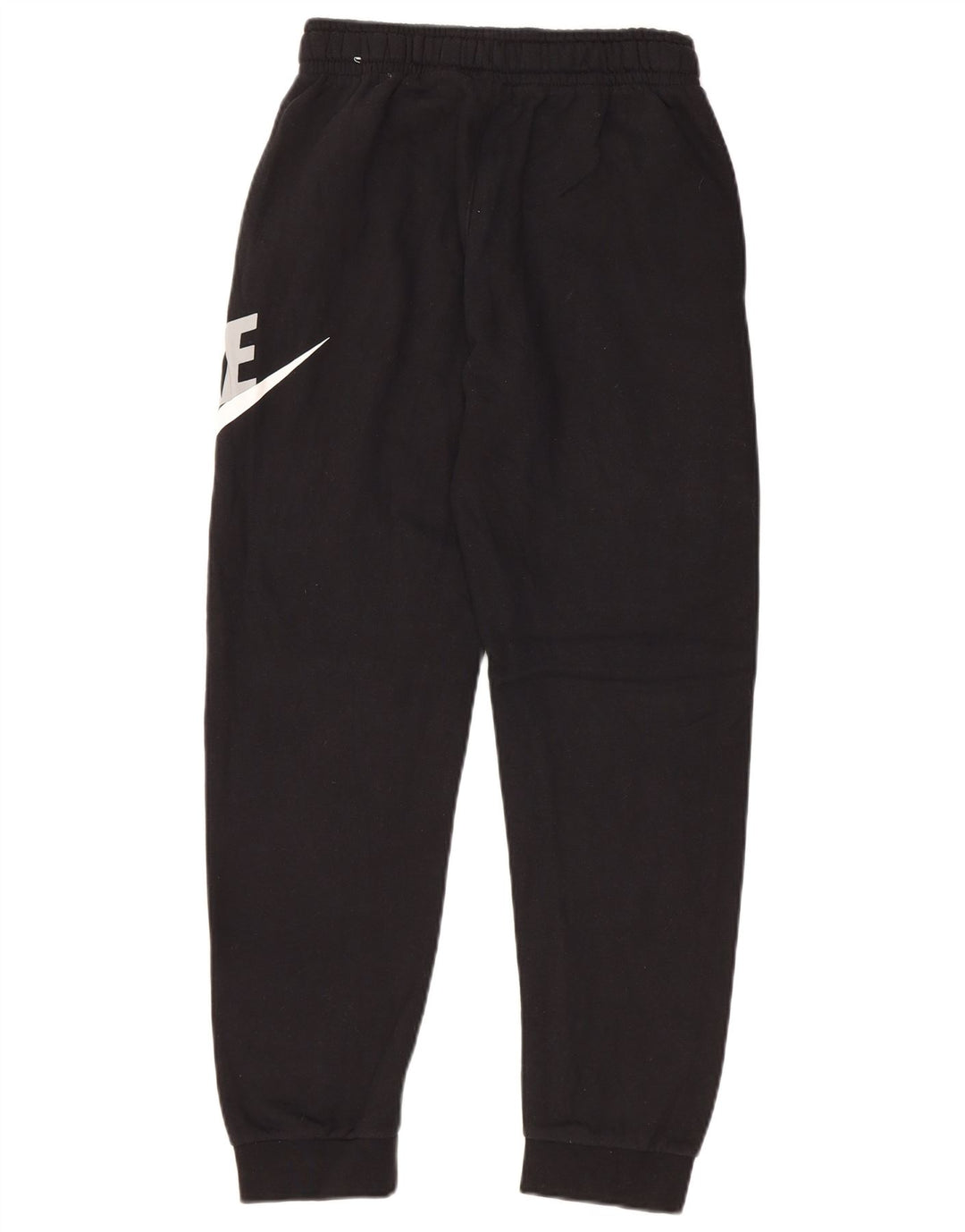 NIKE Boys Graphic Tracksuit Trousers Joggers 12-13 Years Large Black
