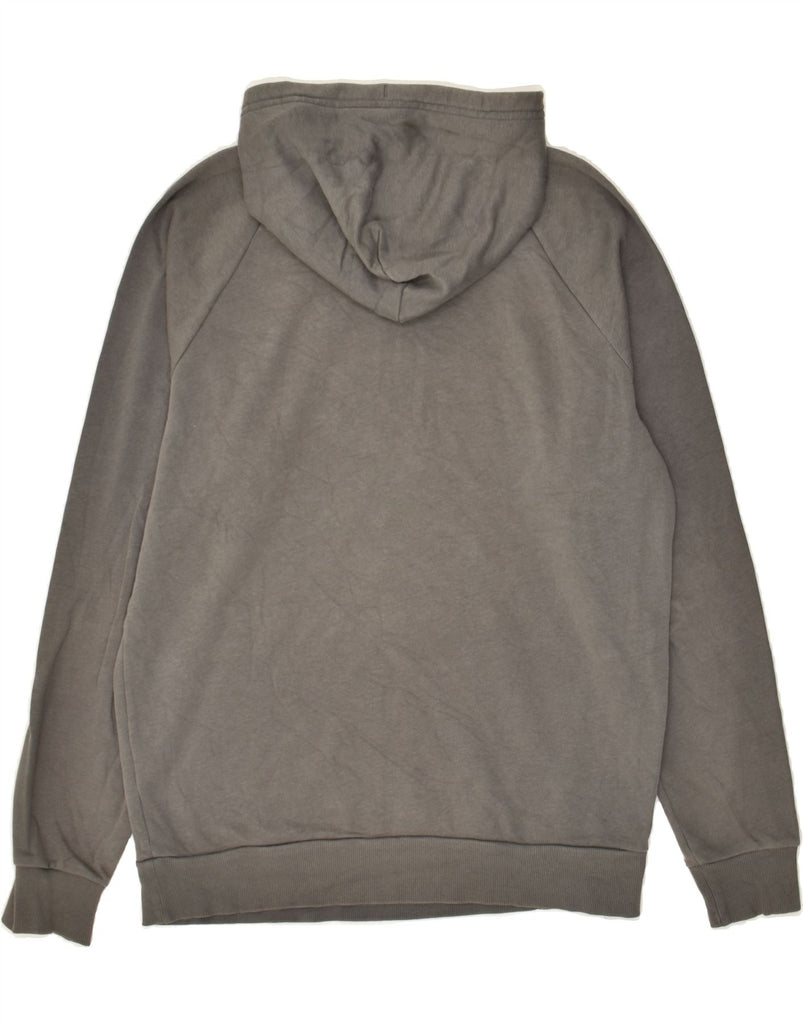 UNDER ARMOUR Mens Cold Gear Hoodie Jumper Medium Grey Cotton | Vintage Under Armour | Thrift | Second-Hand Under Armour | Used Clothing | Messina Hembry 