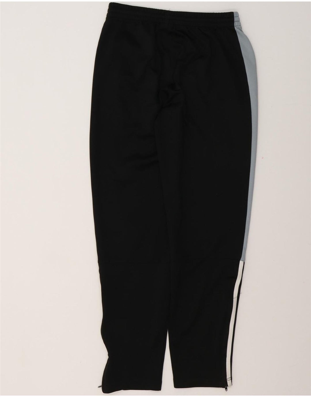 Adidas Boys Tracksuit Trousers 15-16 Years  Black Colourblock Polyester