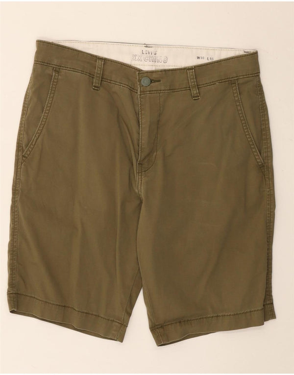 Levi's Mens Chino Shorts W30 Medium Khaki Cotton
