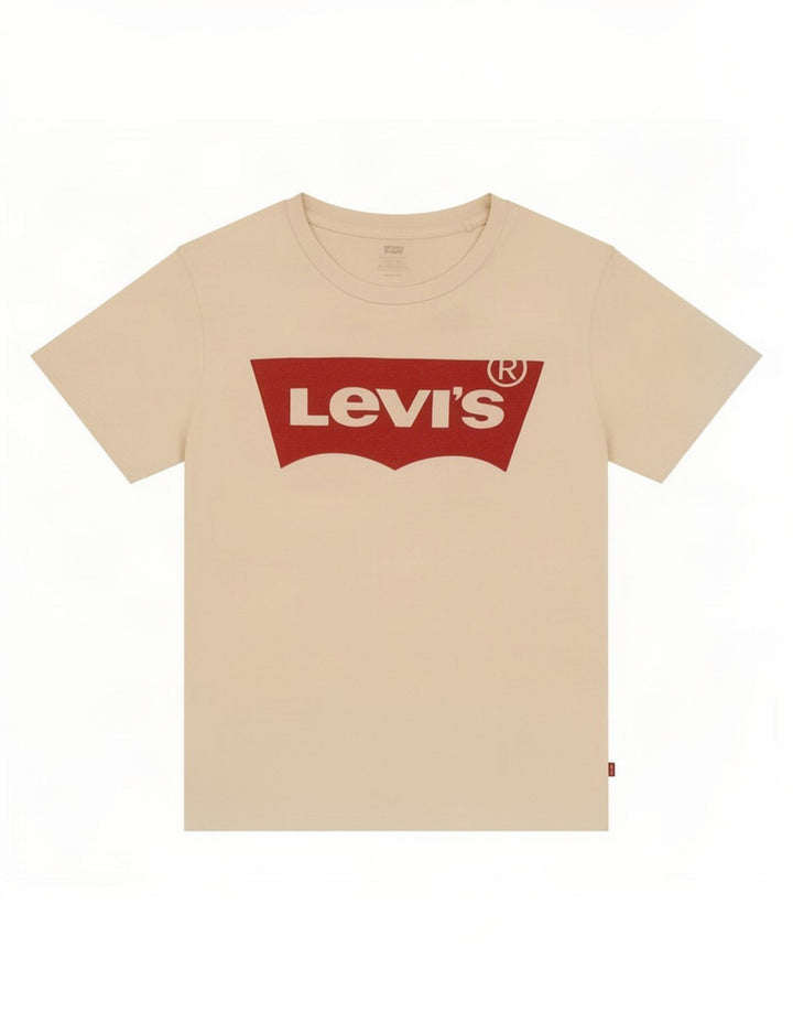 Levi's Womens Graphic T-Shirt Top UK 6 XS White