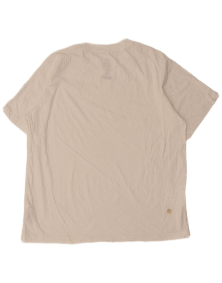 Nike Mens Loose Fit T-Shirt Top Medium White Cotton