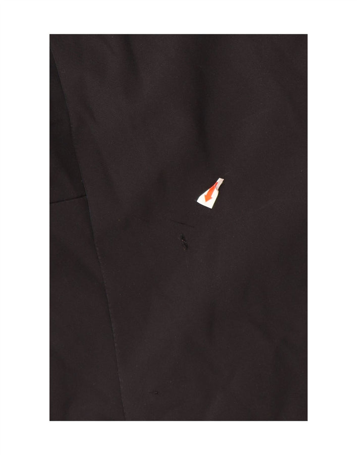 BEST COMPANY Womens Hooded Windbreaker Jacket UK 12 Medium  Black Vintage Best Company and Second-Hand Best Company from Messina Hembry 