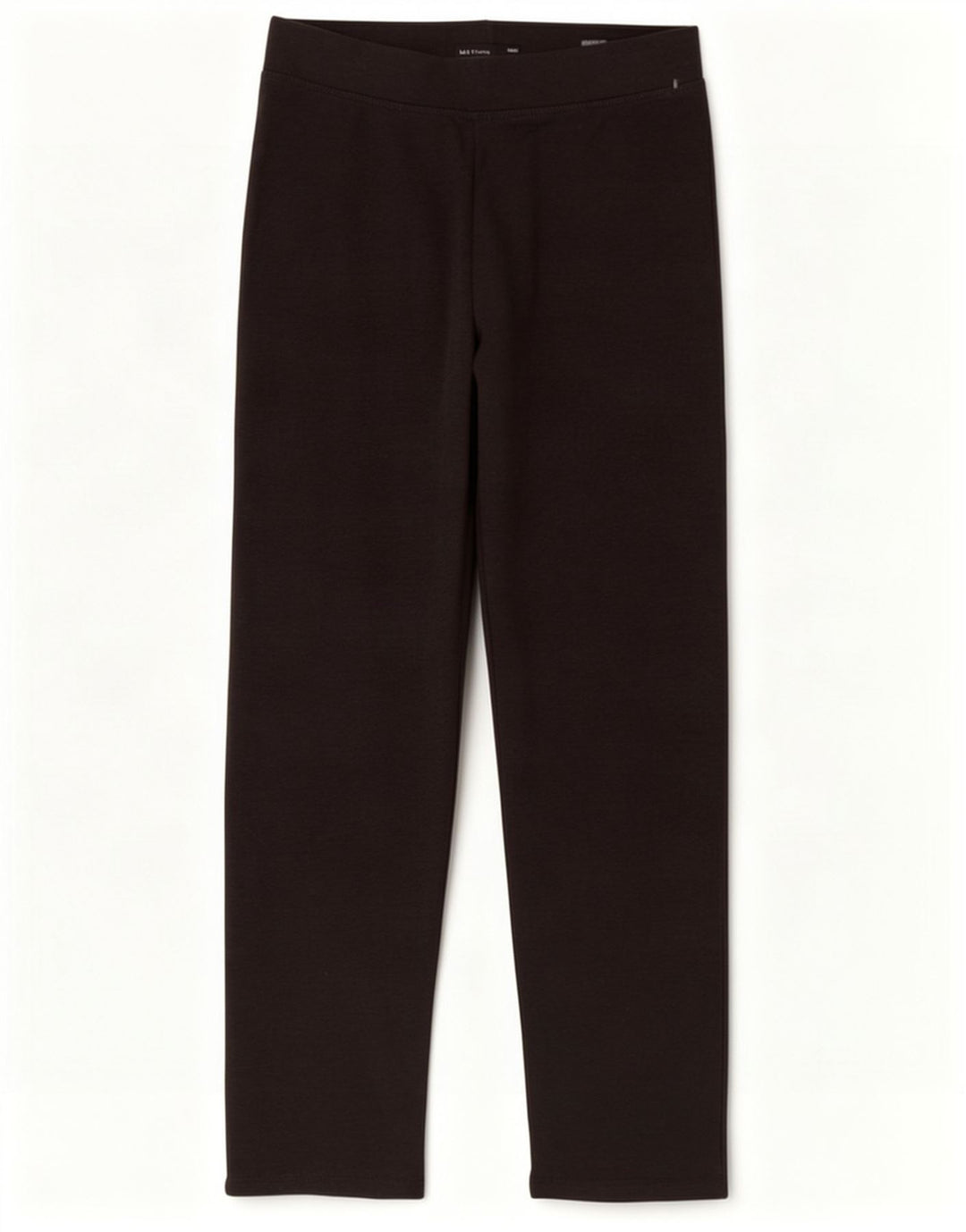 Marks & Spencer Womens Tracksuit Trousers UK 12 Medium Grey Cotton