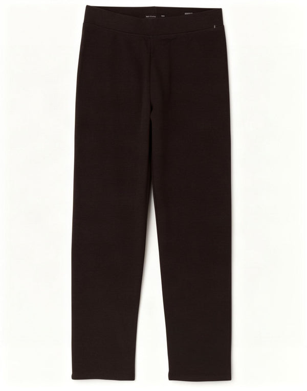 Marks & Spencer Womens Tracksuit Trousers UK 12 Medium Grey Cotton