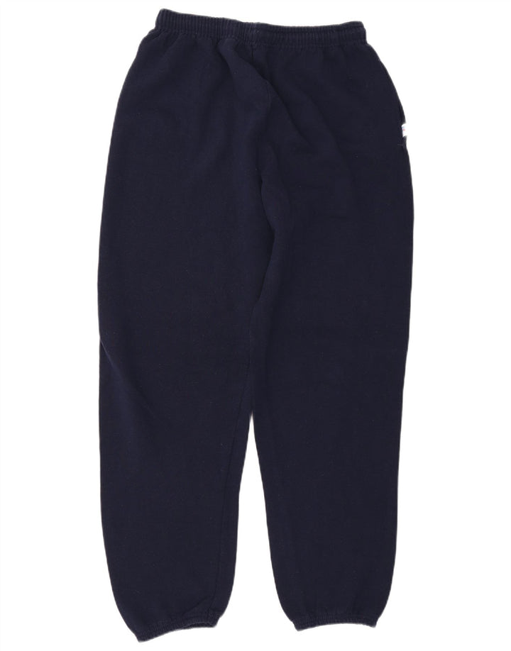 RUSSELL ATHLETIC Mens Tracksuit Trousers Joggers Large Navy Blue Cotton