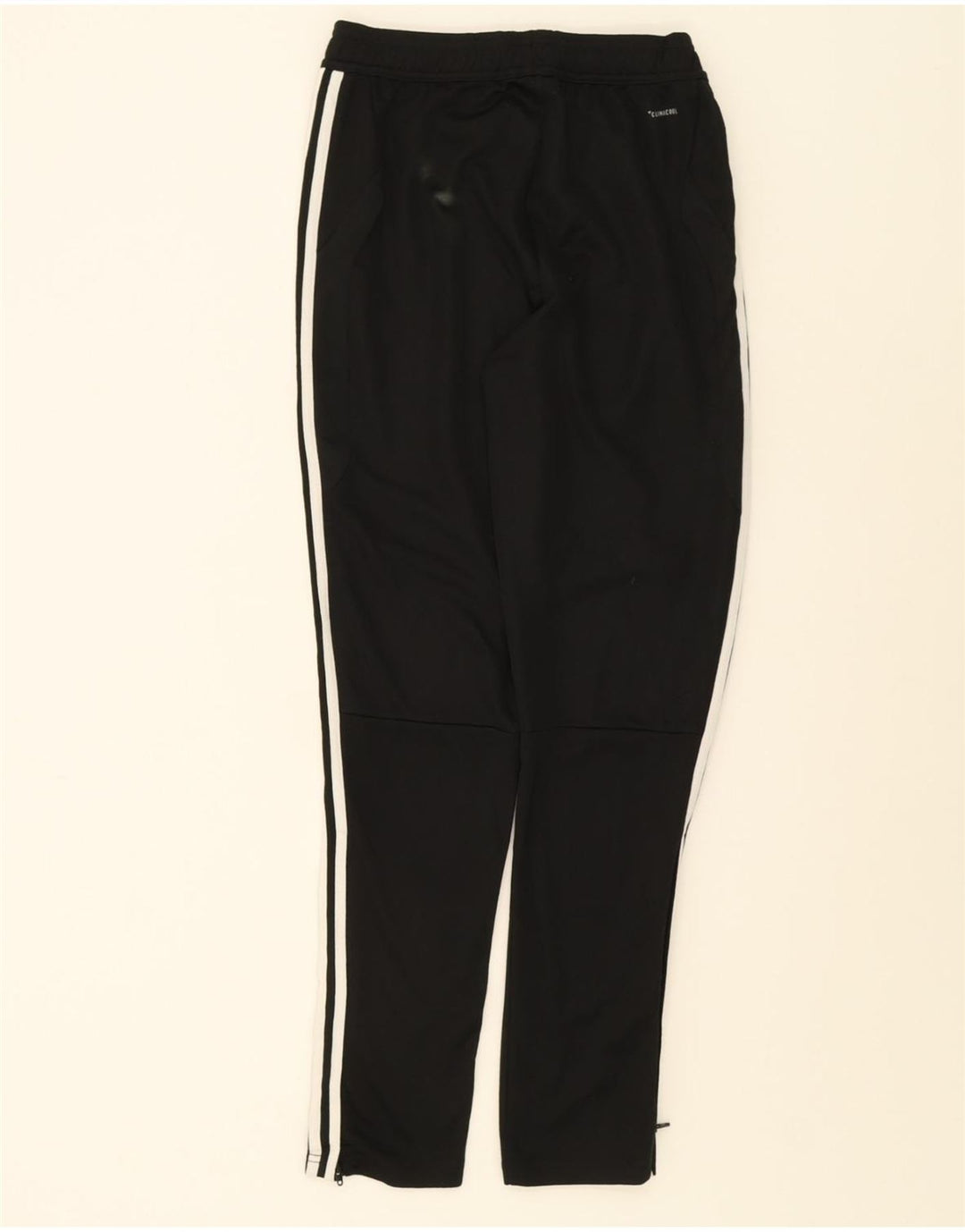 ADIDAS Boys Climacool Tracksuit Trousers 13-14 Years  Black Polyester Vintage Adidas and Second-Hand Adidas from Messina Hembry 