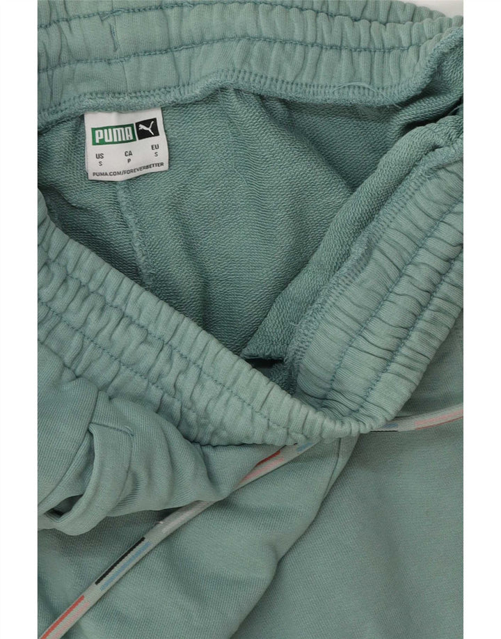 Puma Womens Tracksuit Trousers Joggers UK 8 Small  Turquoise