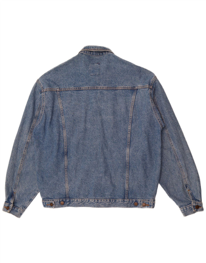 Casucci Mens Denim Jacket UK 42 XL Blue