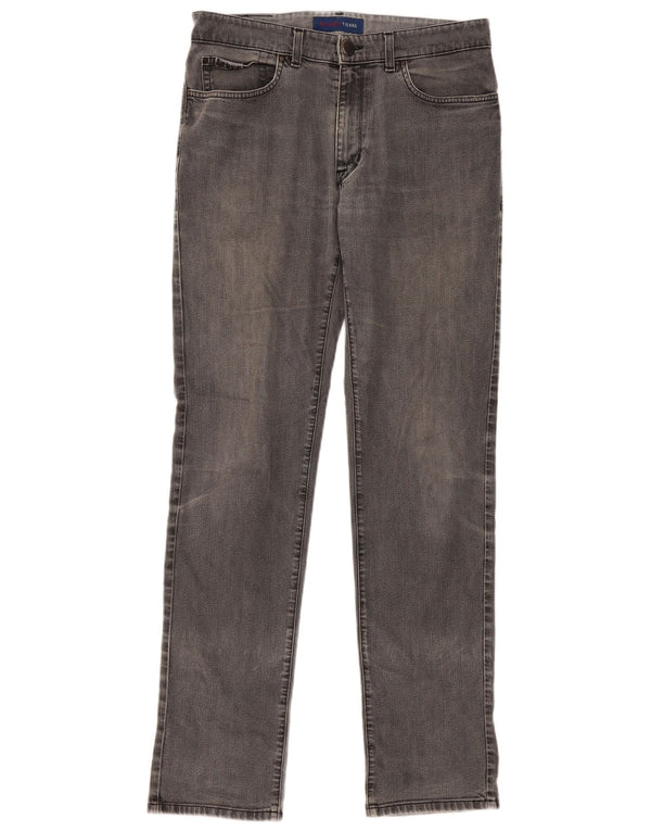 Trussardi Womens Straight Jeans W34 L34 Grey