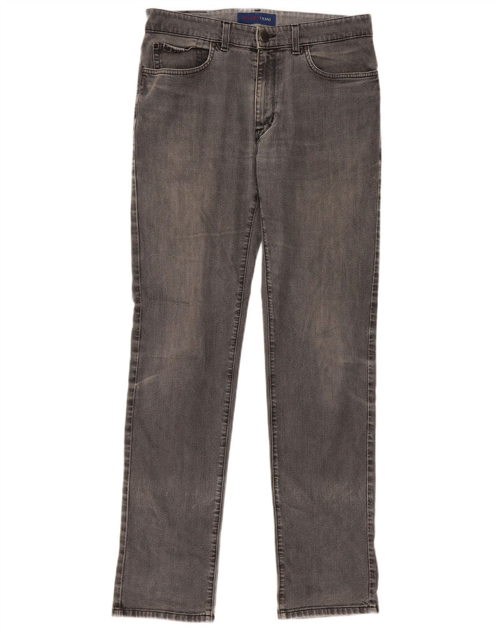 Trussardi Womens Straight Jeans W34 L34 Grey