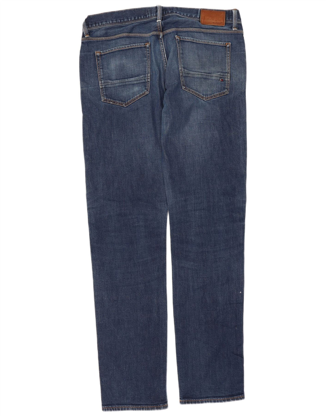 Tommy Hilfiger Mens Bleecker Slim Jeans W34 L34 Blue Cotton