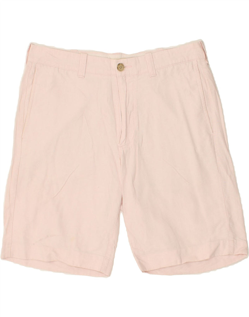 J. CREW Mens Chino Shorts W32 Medium Pink Cotton | Vintage J. Crew | Thrift | Second-Hand J. Crew | Used Clothing | Messina Hembry 