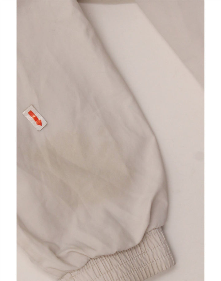 AUSTRALIAN L'ALPINA Mens Italia Tracksuit Top Jacket XS White Colourblock