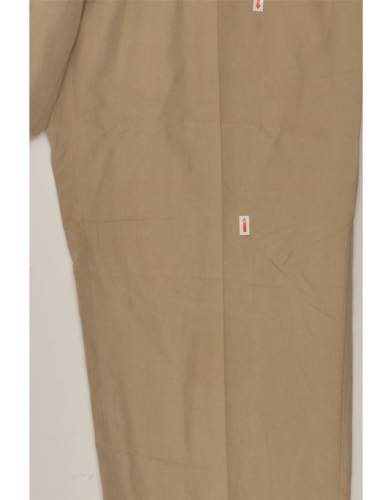 NAUTICA Mens Pegged Chino Trousers W36 L32  Beige Rayon | Vintage Nautica | Thrift | Second-Hand Nautica | Used Clothing | Messina Hembry 