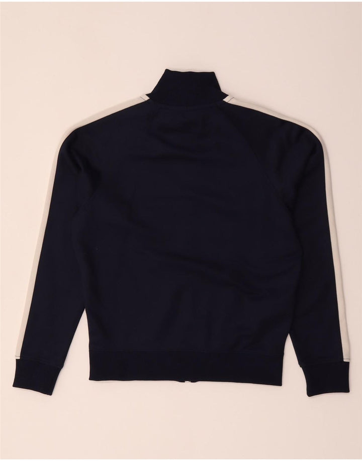 Fred Perry Boys Tracksuit Top Jacket 11-12 Years Medium Navy Blue