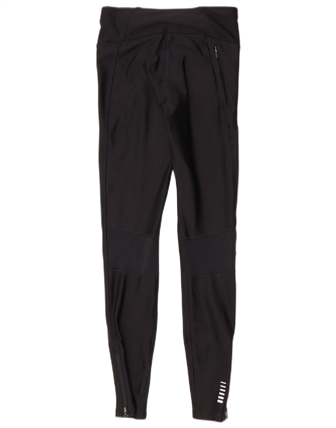 Under Armour Womens Compression Leggings UK 10 Small Black Polyester Sports