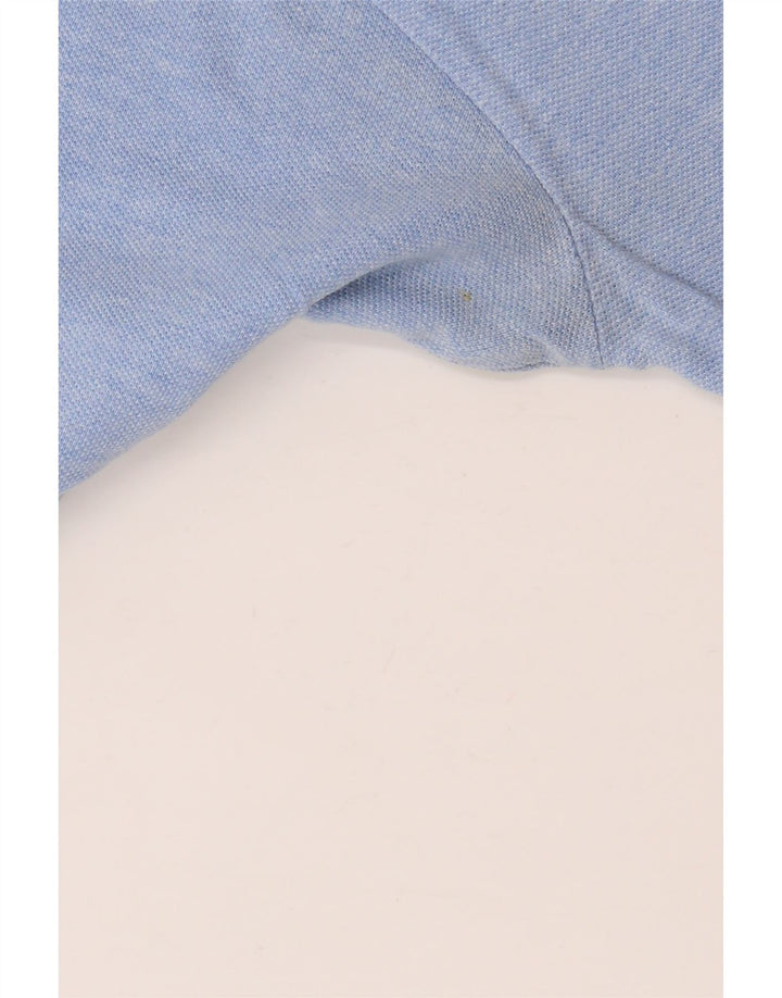 Kappa Mens Polo Shirt Medium Blue Cotton