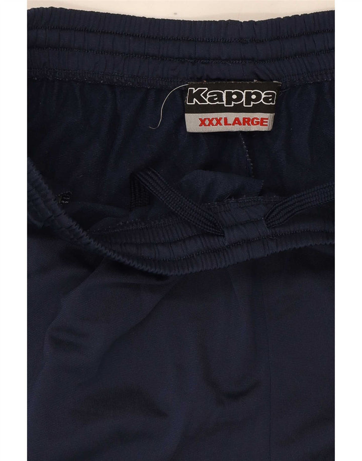 Kappa Mens Tracksuit Trousers 3XL Navy Blue Polyester