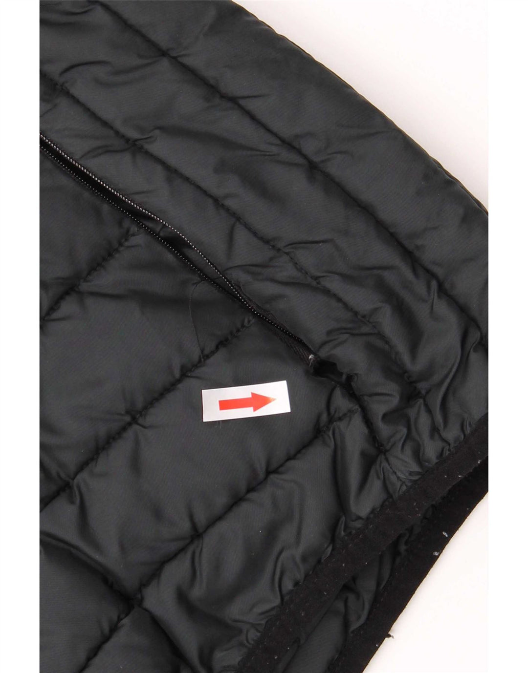 Ellesse Womens Hooded Padded Jacket UK 24 4XL Black Polyester