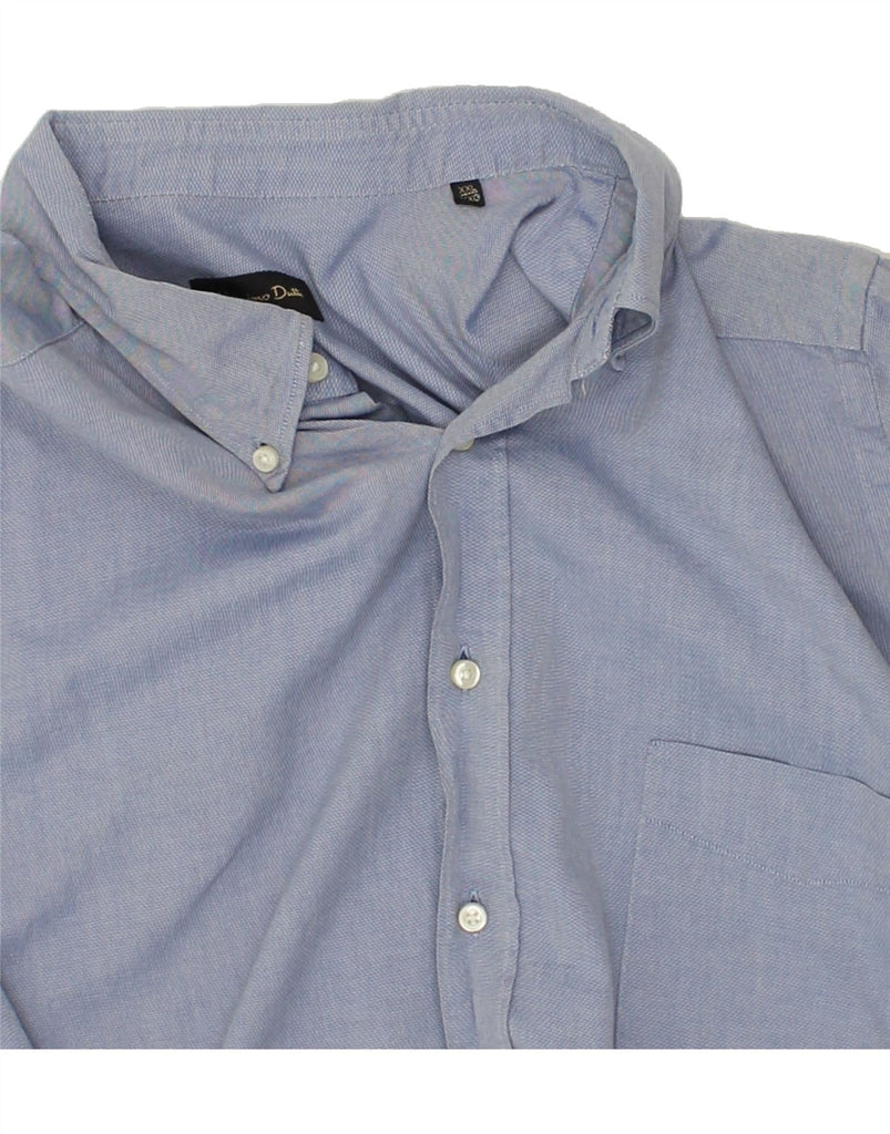 MASSIMO DUTTI Mens Shirt 2XL Blue | Vintage Massimo Dutti | Thrift | Second-Hand Massimo Dutti | Used Clothing | Messina Hembry 