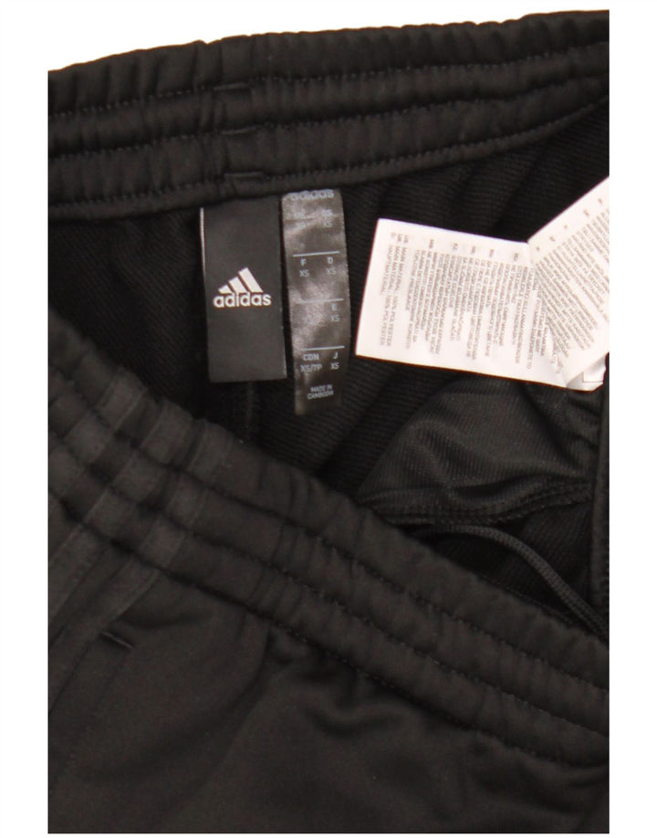 Adidas Womens Tracksuit Trousers XS  Black Polyester