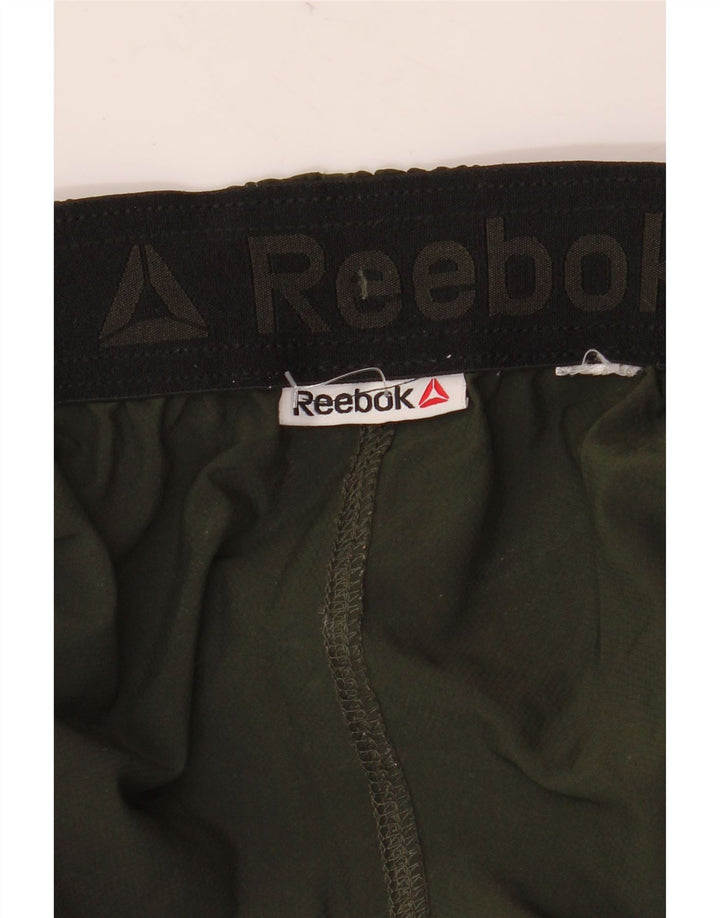 Reebok Mens Tracksuit Trousers Medium  Green