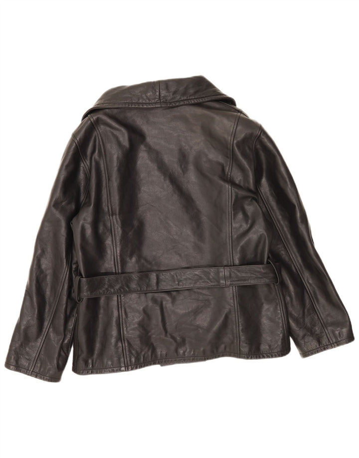 Giamax Womens Leather Jacket EU 44 XL Black
