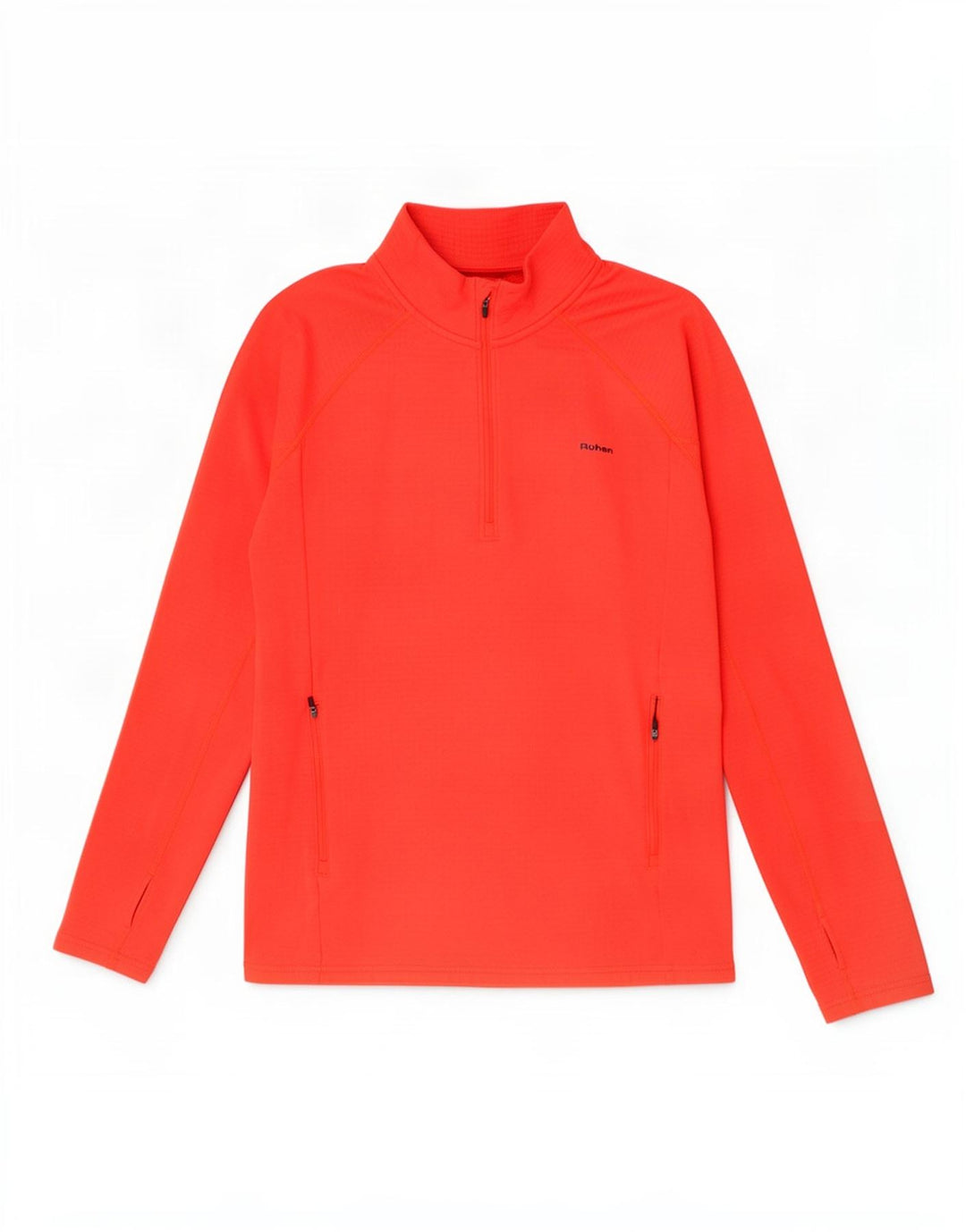 Rohan Mens Zip Neck Pullover Tracksuit Top Large Red Polyester