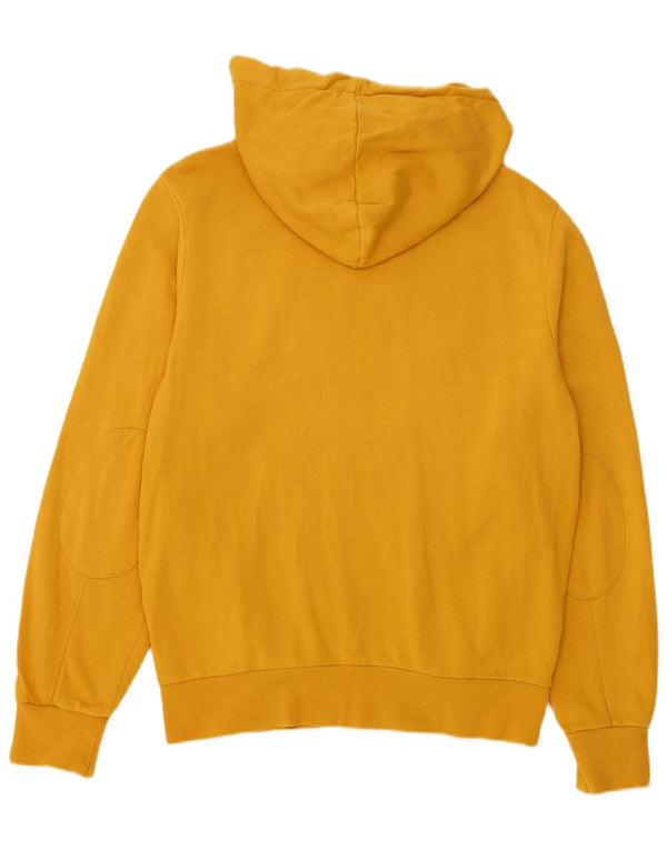 Sun68 Mens Zip Hoodie Sweater Medium Yellow Cotton