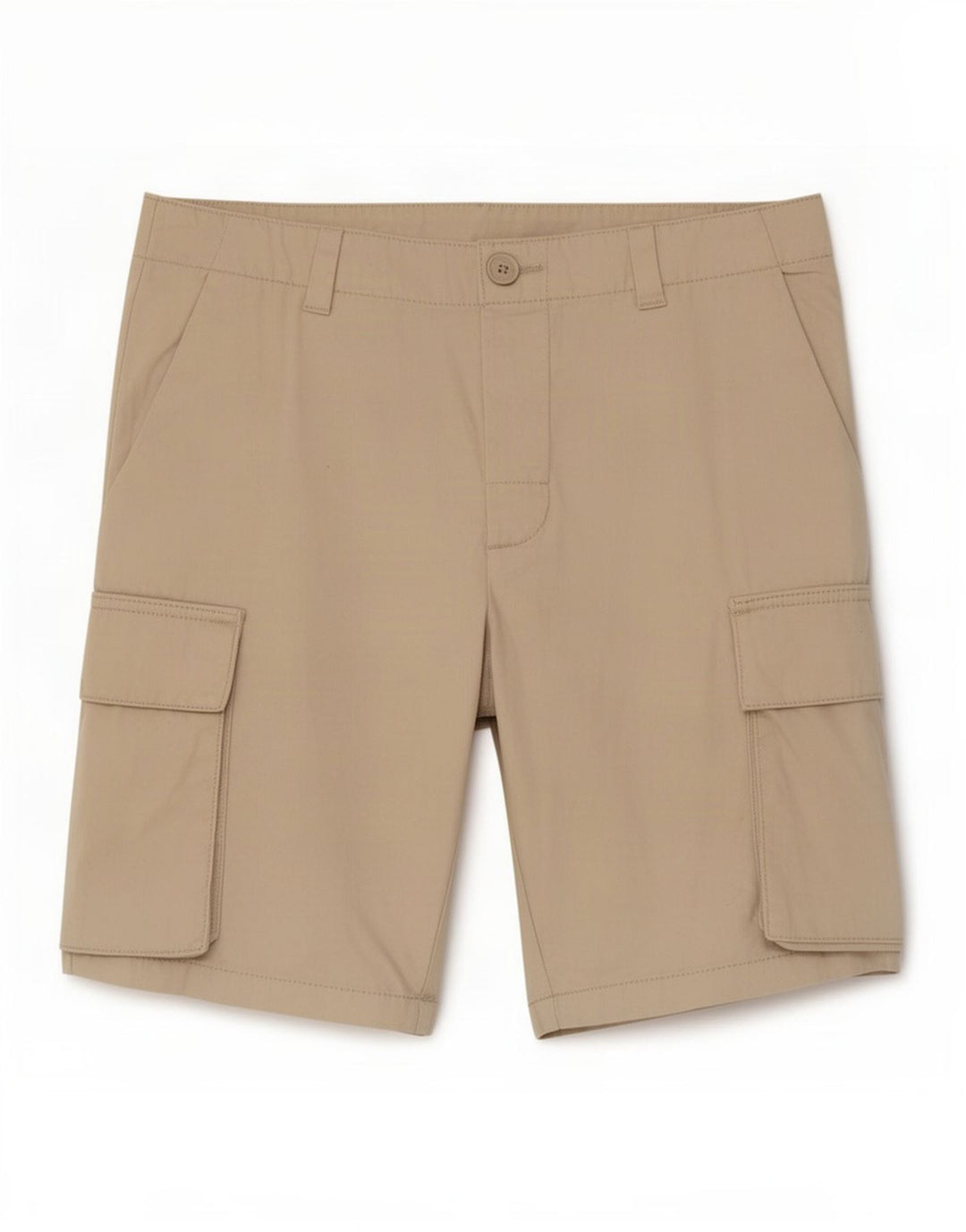 French Connection Mens Cargo Shorts Small W29 Beige Cotton