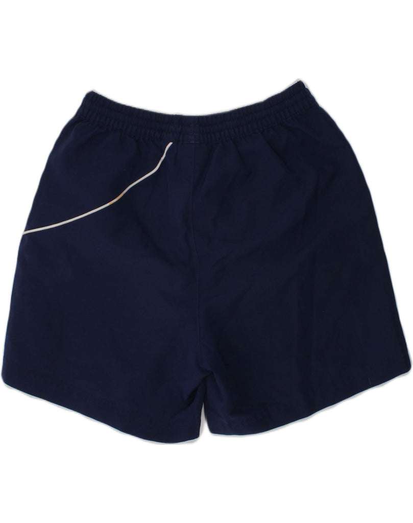 ADIDAS Boys Sport Shorts 7-8 Years Navy Blue Polyester | Vintage Adidas | Thrift | Second-Hand Adidas | Used Clothing | Messina Hembry 