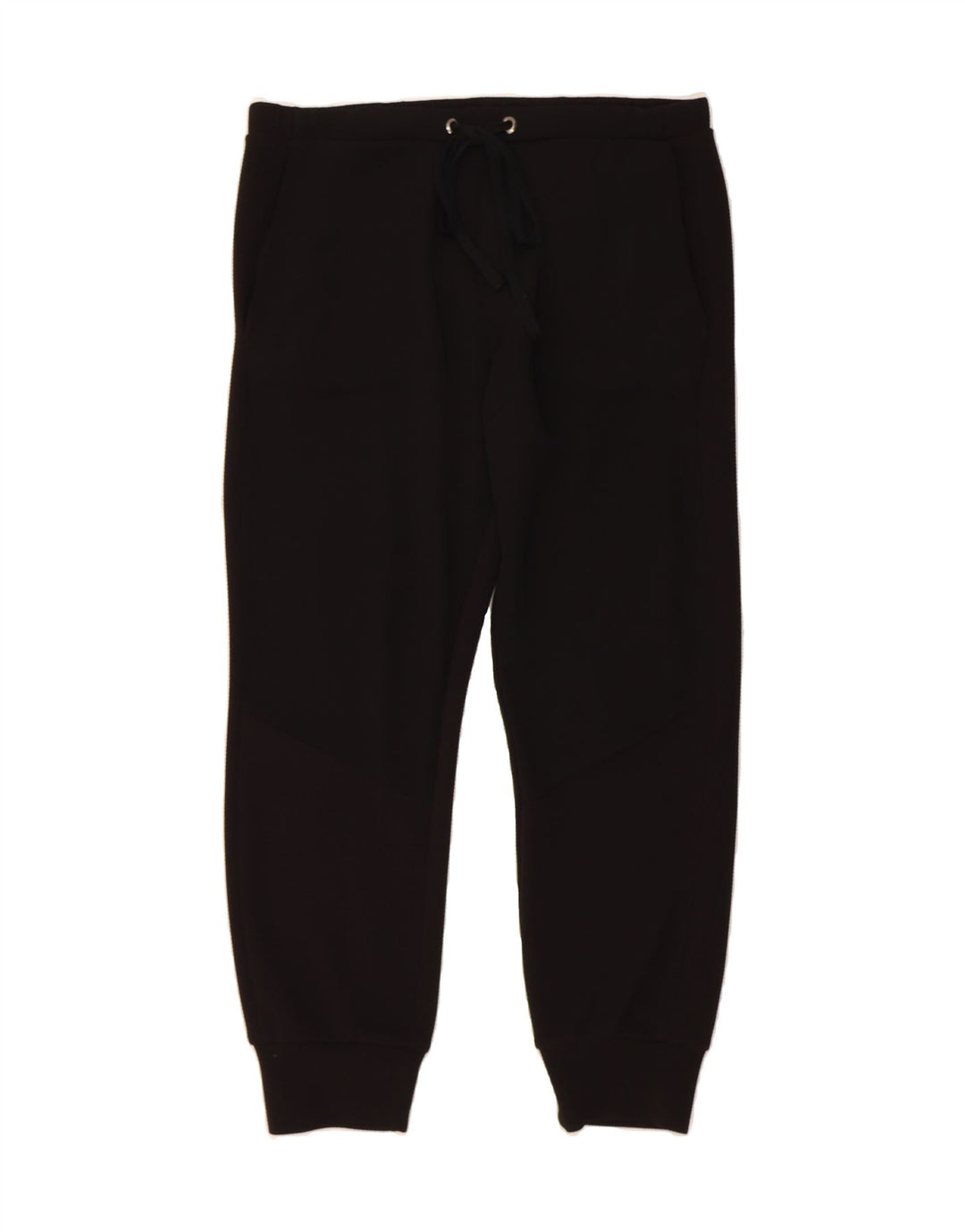 ZARA Womens Tracksuit Trousers Joggers UK 14 Large  Black Vintage Zara and Second-Hand Zara from Messina Hembry 