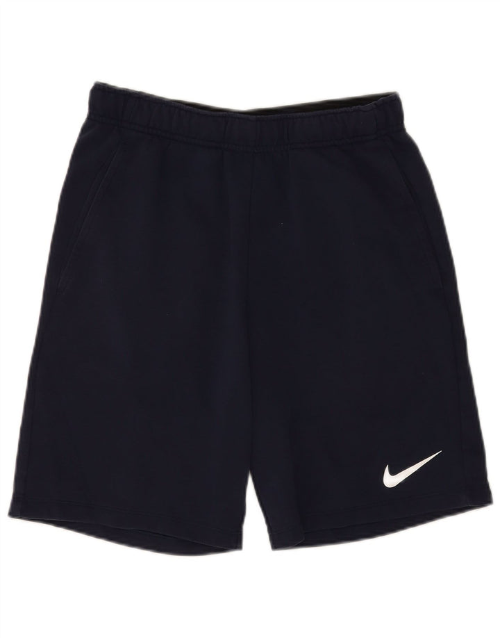 Nike Mens Dri Fit Sport Shorts Small  Navy Blue Cotton