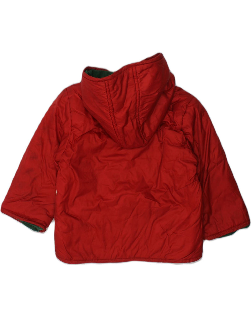 ENRICO COVERI Baby Boys Hooded Windbreaker Jacket 18-24 Months Red | Vintage Enrico Coveri | Thrift | Second-Hand Enrico Coveri | Used Clothing | Messina Hembry 