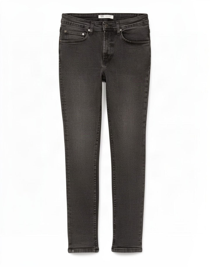Zara Mens Slim Jeans EU 38 Small W30 L30 Grey