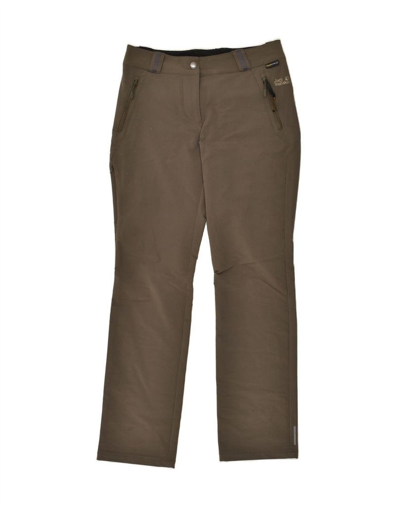 JACK WOLFSKIN Womens Straight Chino Trousers W29 L32 Brown Polyamide Vintage Jack Wolfskin and Second-Hand Jack Wolfskin from Messina Hembry 