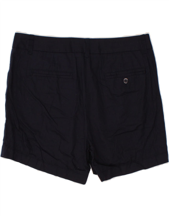 J. CREW Womens Broken In Chino Shorts US 6 Medium W30  Navy Blue Cotton Vintage J. Crew and Second-Hand J. Crew from Messina Hembry 
