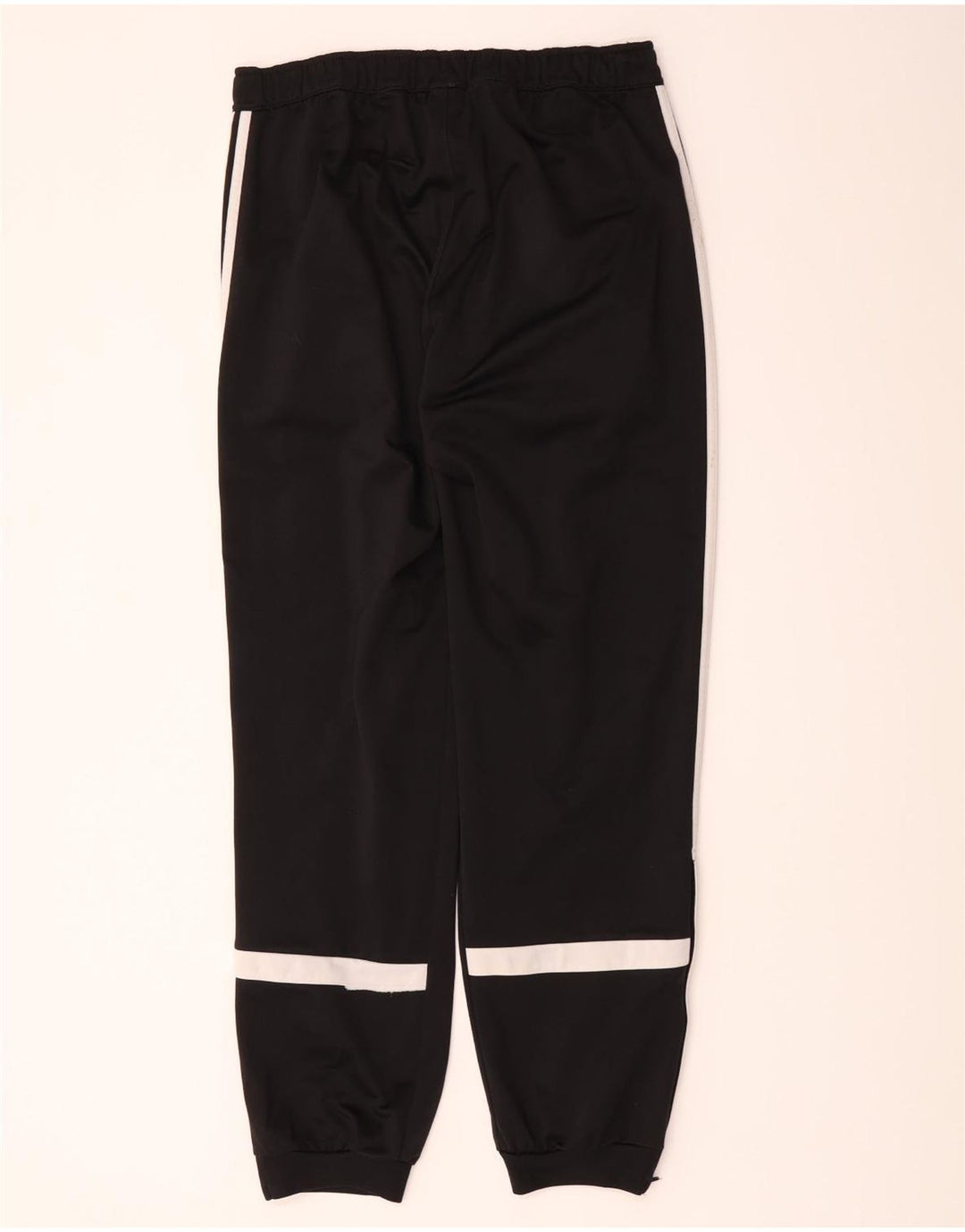 Adidas Mens Graphic Tracksuit Trousers Joggers Medium Black Colourblock