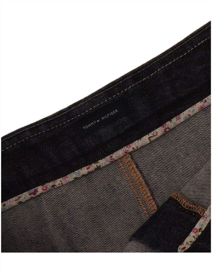 Tommy Hilfiger Womens Mini Denim Skirt W34 Large Blue