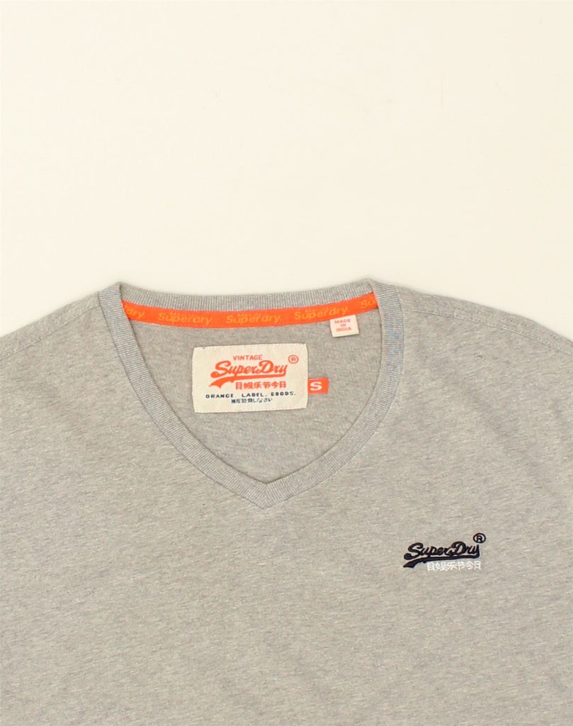 SUPERDRY Mens Vintage T-Shirt Top Small Grey Cotton | Vintage Superdry | Thrift | Second-Hand Superdry | Used Clothing | Messina Hembry 